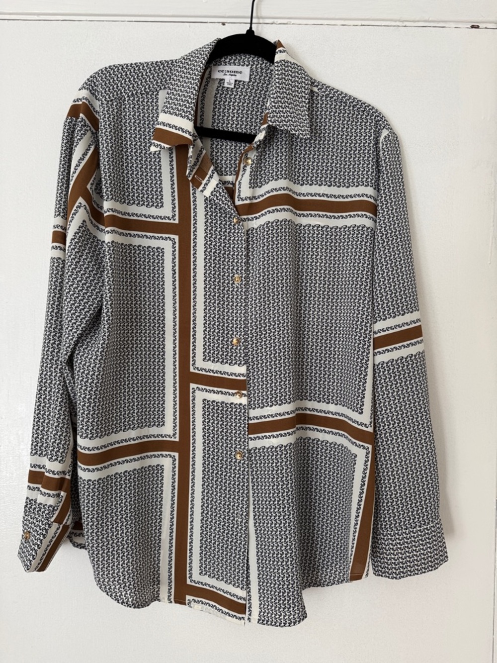 Long-Sleeve Blouse